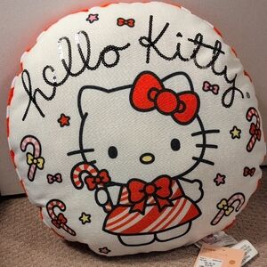 Hello Kitty Round Throw Pillow NWT